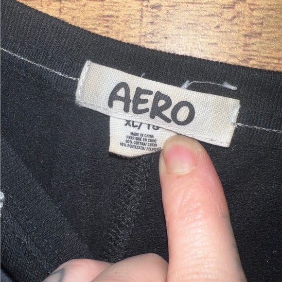 Aeropostale animal print oversize crop top - Picture 4 of 4